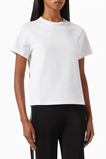 Logo Tab T-shirt in Organic Cotton