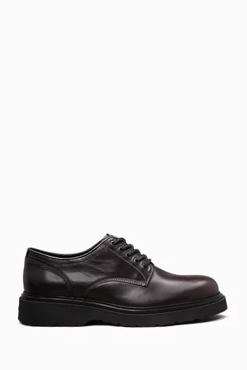 Derby Shoes in Leather