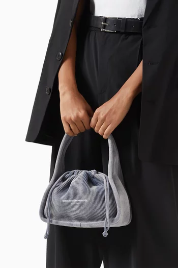 Small Ryan Bag in Rib-knit Cotton-blend