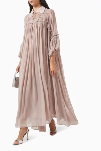 Flowy Loose Kaftan in Chiffon