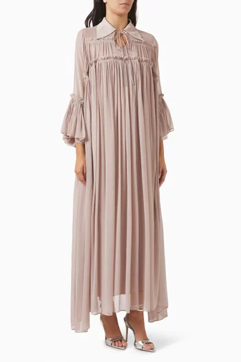 Flowy Loose Kaftan in Chiffon