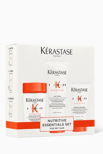 Limited Edition Nutritive Essentials Set Hydrating Haircare Ritual for Dry Hair