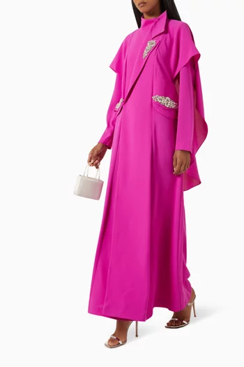 فستان مارينا مطرز