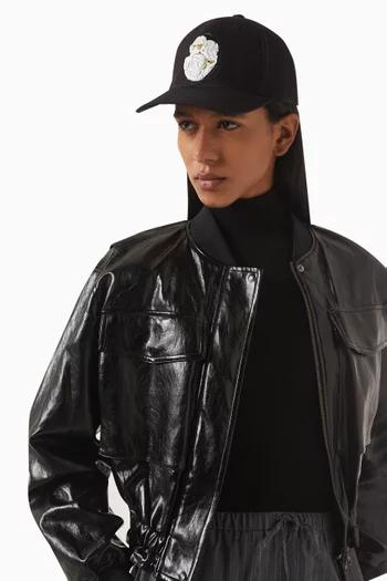 Wise Monkeys Baseball Cap in Cotton