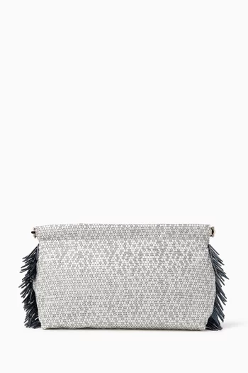 Honeycomb Clipbag Clutch