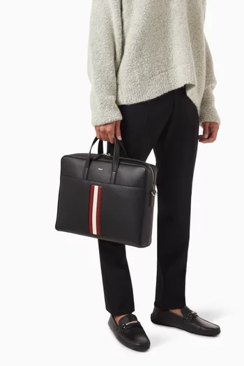 Mythos Briefcase in Recycled Leather