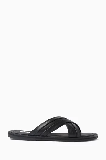 Glide Sandals in Leather
