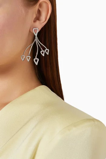 Drama Earrings in Sterling Silver