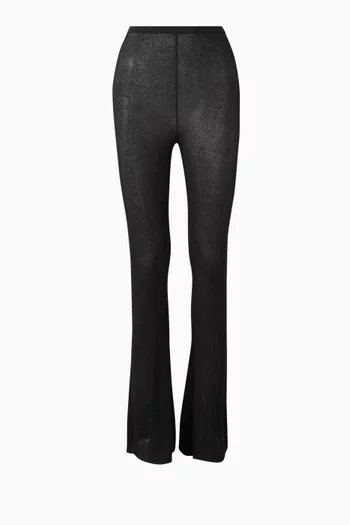 x Nensi Dojaka Project Sheer Pants in Silk-knit