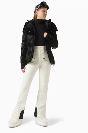 Candice Down Parka Jacket in Nylon