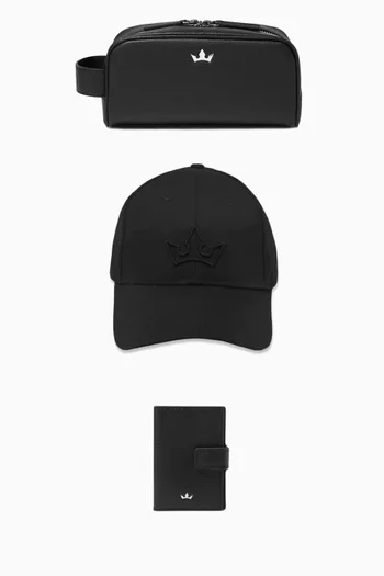 Wash Bag, Cap & Card Holder Gift Set