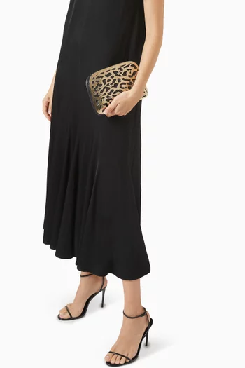 La Prima Clutch Bag in Satin