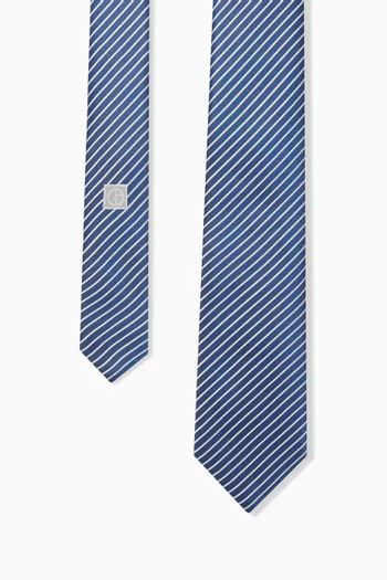 Stripe Tie in Silk