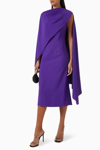 Shila Midi Dress in Viscose