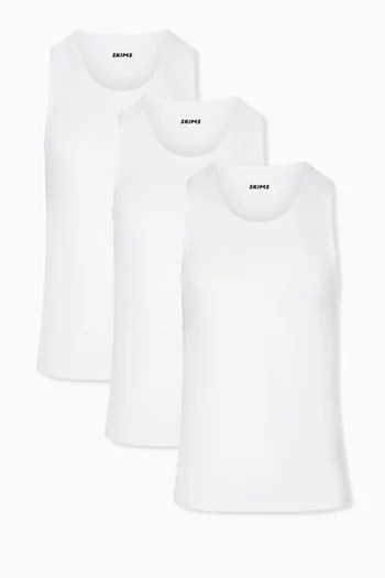 Stretch Slim Tank Top, Set of 3