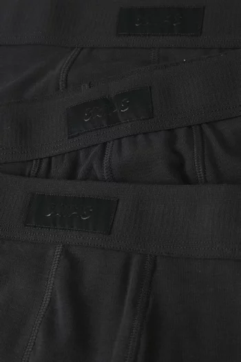 Cotton 5" Boxer Briefs, Set of 3