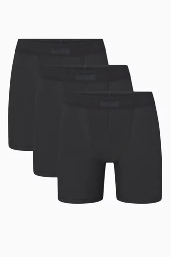 Cotton 5" Boxer Briefs, Set of 3