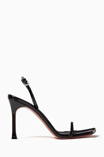 Maya 95 Sling-back Sandals in Patent Leather