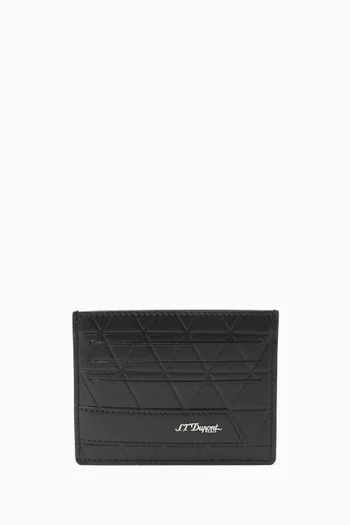 Firehead Credit Card Holder in Leather