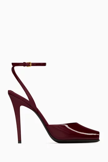 La Scandale 110 Sandals in Patent Leather