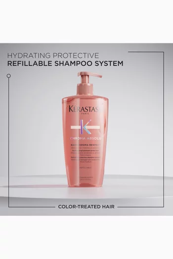 Chroma Absolu Rich Hydrating Protective Refillable Shampoo, 500ml