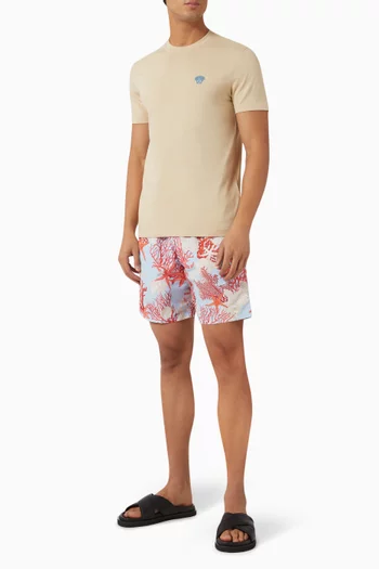 Barocco Sea Long Swim Shorts