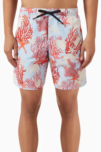 Barocco Sea Long Swim Shorts