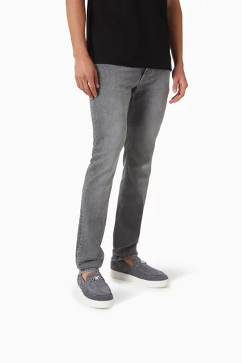 Medusa '95 Greca Loafers in Suede