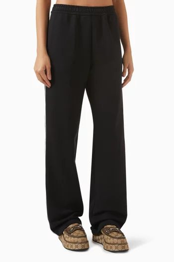 Logo Sweatpants in Cotton-fleece