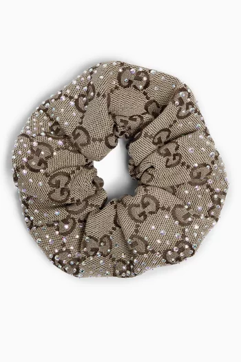 Scrunchie in GG Crystal Canvas