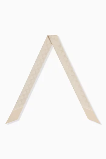 GG Neck Bow in Silk