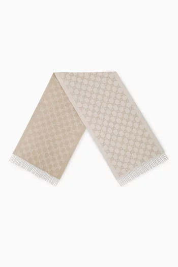 Shawl in GG Cashmere