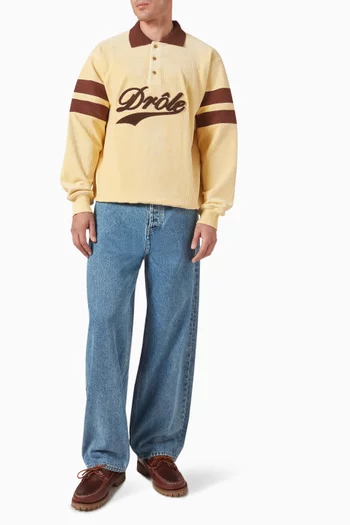 Le Polo Drôle Velours in Corduroy