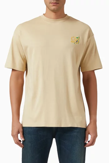 Le T-Shirt D Raisin in Cotton