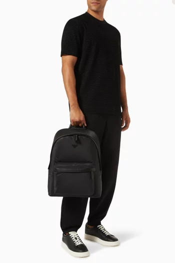 Eagle Logo Backpack in Nylon