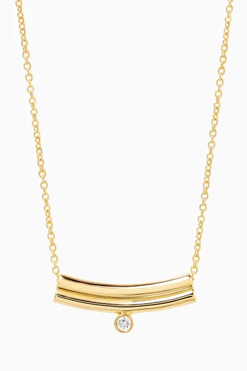 Odile Pedant Necklace in 18kt Gold-plated Sterling Silver