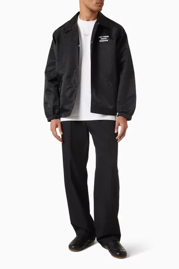 Le T-shirt Slogan Classique in Cotton