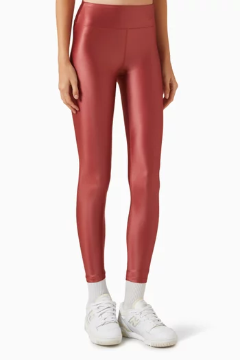 x Mona Kattan Celine High-waisted Leggings