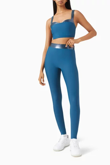 x Mona Kattan Lina Sports Bra