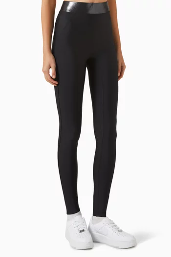 x Mona Kattan Lina High-waisted Leggings