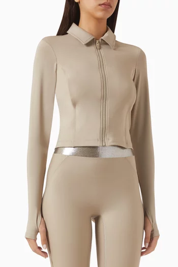 x Mona Kattan Lina Bodycon Jacket