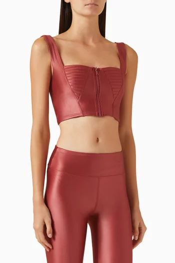x Mona Kattan Celine Tank Top