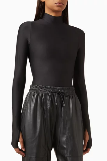 Mock Neck Bodysuit