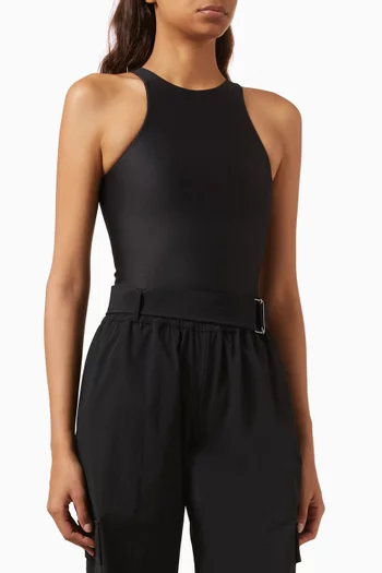 High-neck Bodysuit