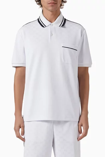 GG Polo Shirt in Jersey-jacquard