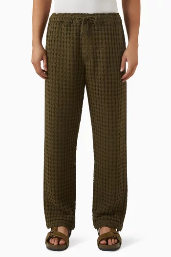 Turtle Ayora Pants in Waffle-weave