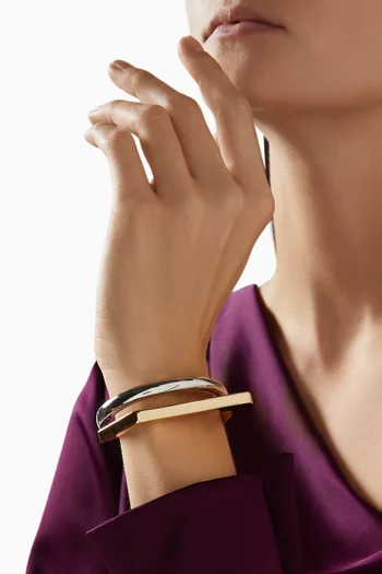 سوار تينا نحاس مطلي ذهب عيار 12