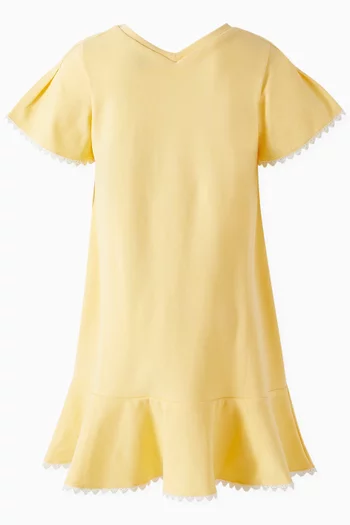 Scallop Logo Dress