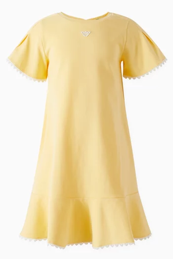 Scallop Logo Dress