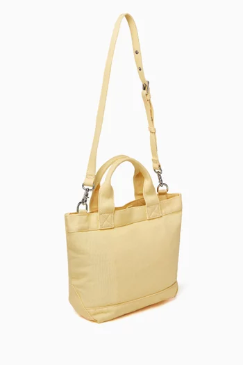 Medium Logo Tote Bag in Cotton-canvas
